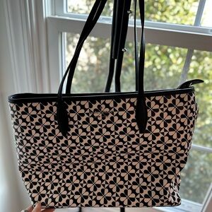 Kate Spade New York Hollie Spade Clover Medium Tote Bag